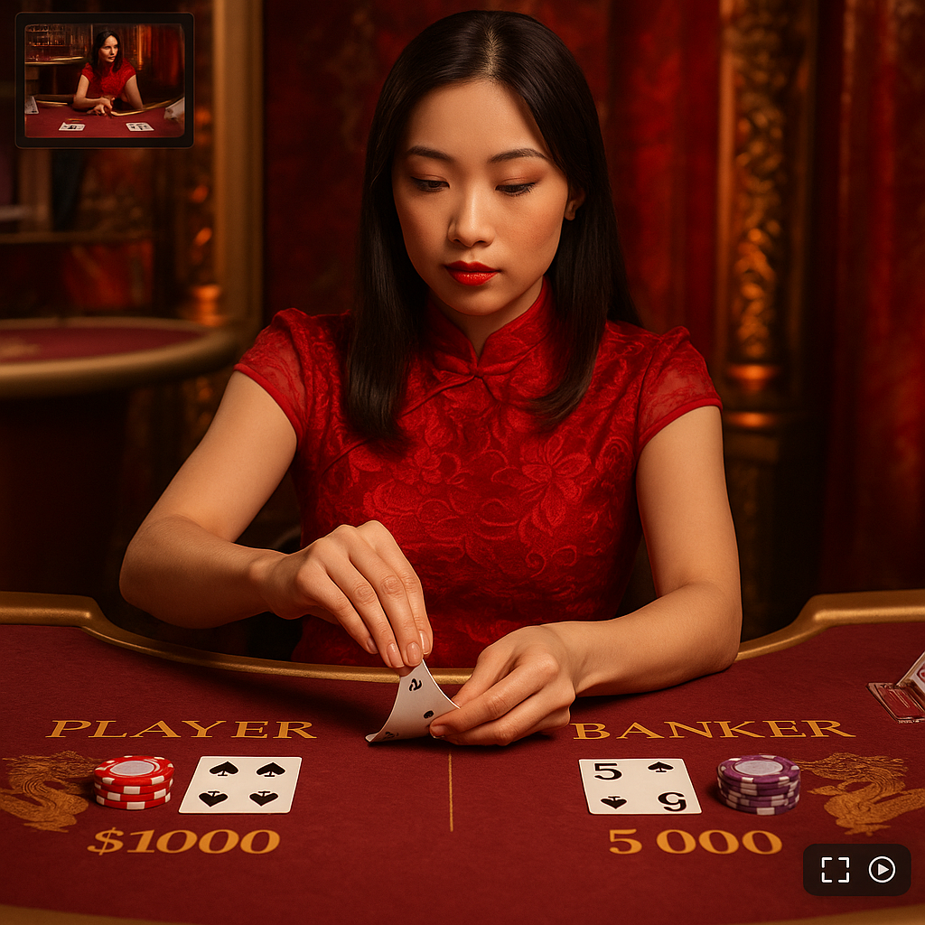 PlayIO - Live Baccarat - Evolution Gaming