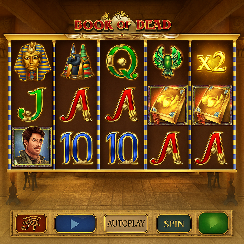 PlayIO - Book of Dead Slot Game
