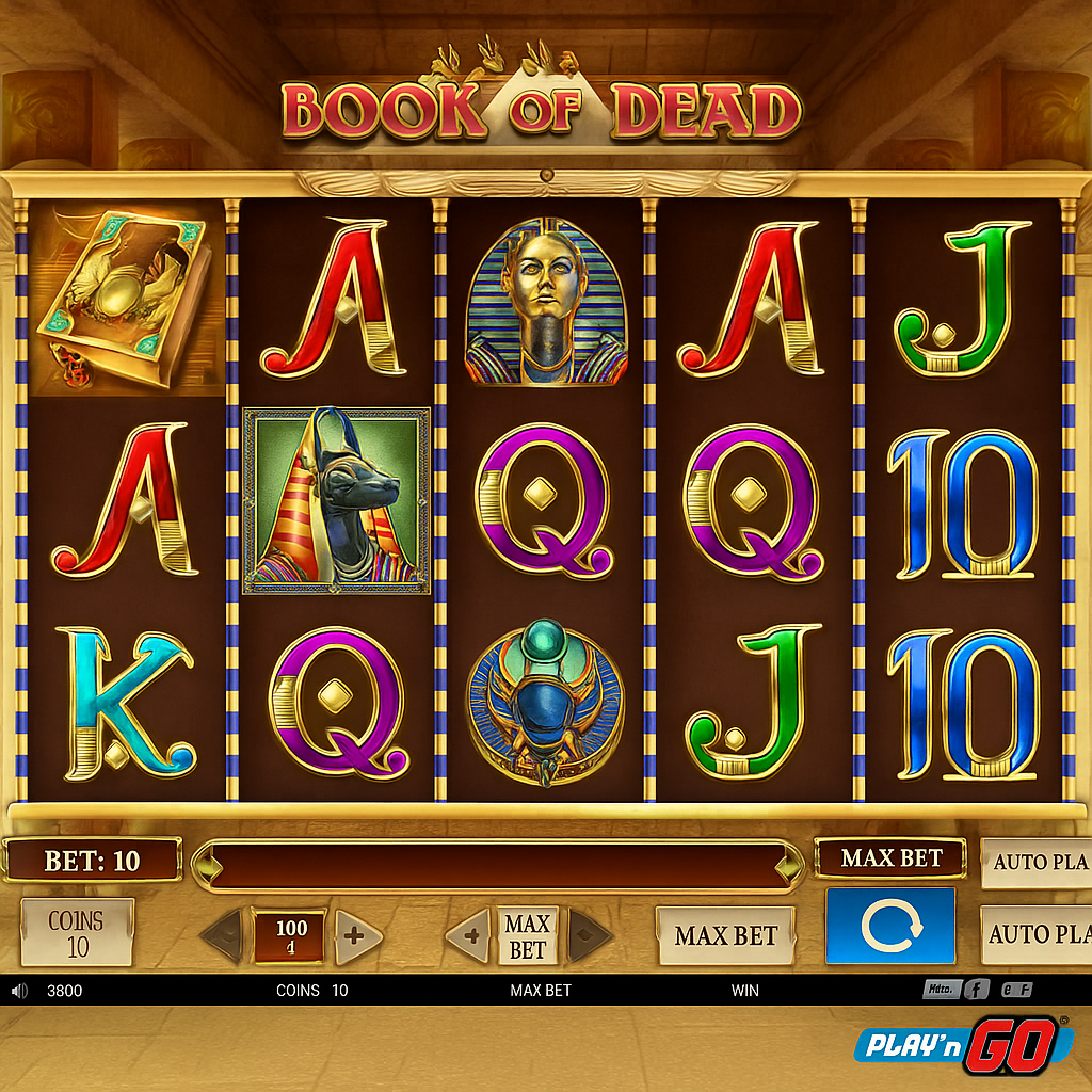 PlayIO - Book of Dead Slot Game