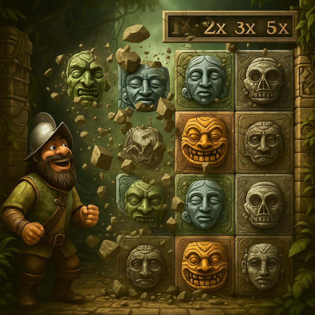 PlayIO - Gonzo's Quest Slot Game - NetEnt