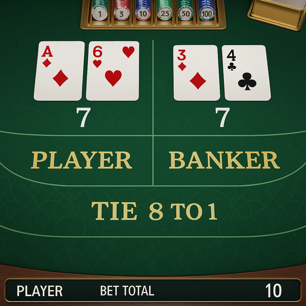 PlayIO - Baccarat Table Game
